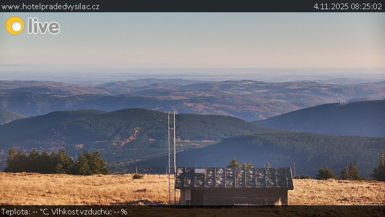Praděd - Vysílač - Praděd - Vysílač - 4.11.2025 v 08:25