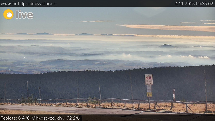 Praděd - Vysílač - Praděd - Vysílač - 4.11.2025 v 09:35