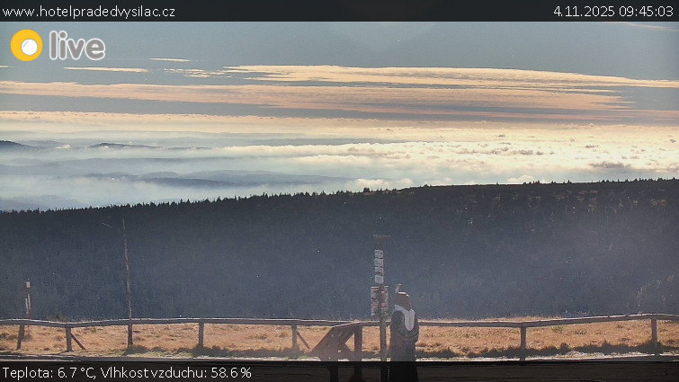 Praděd - Vysílač - Praděd - Vysílač - 4.11.2025 v 09:45