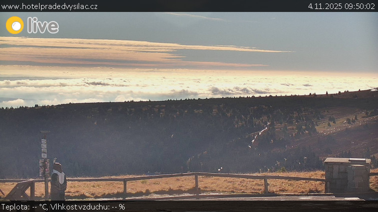 Praděd - Vysílač - Praděd - Vysílač - 4.11.2025 v 09:50