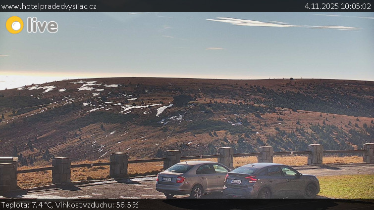 Praděd - Vysílač - Praděd - Vysílač - 4.11.2025 v 10:05