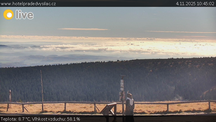 Praděd - Vysílač - Praděd - Vysílač - 4.11.2025 v 10:45