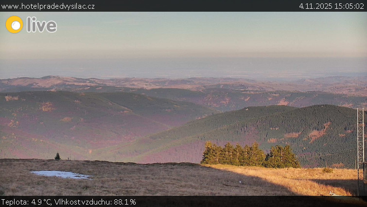 Praděd - Vysílač - Praděd - Vysílač - 4.11.2025 v 15:05