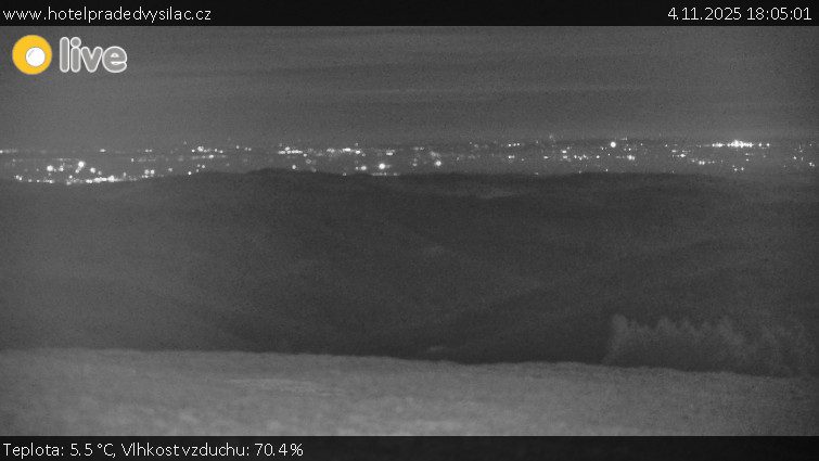 Praděd - Vysílač - Praděd - Vysílač - 4.11.2025 v 18:05