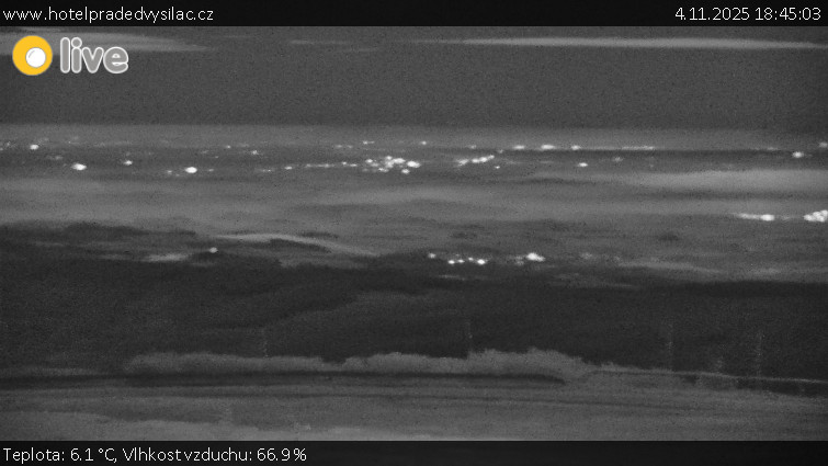 Praděd - Vysílač - Praděd - Vysílač - 4.11.2025 v 18:45
