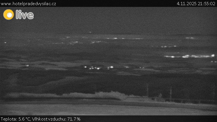 Praděd - Vysílač - Praděd - Vysílač - 4.11.2025 v 21:55