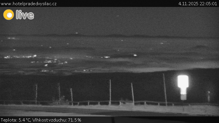 Praděd - Vysílač - Praděd - Vysílač - 4.11.2025 v 22:05