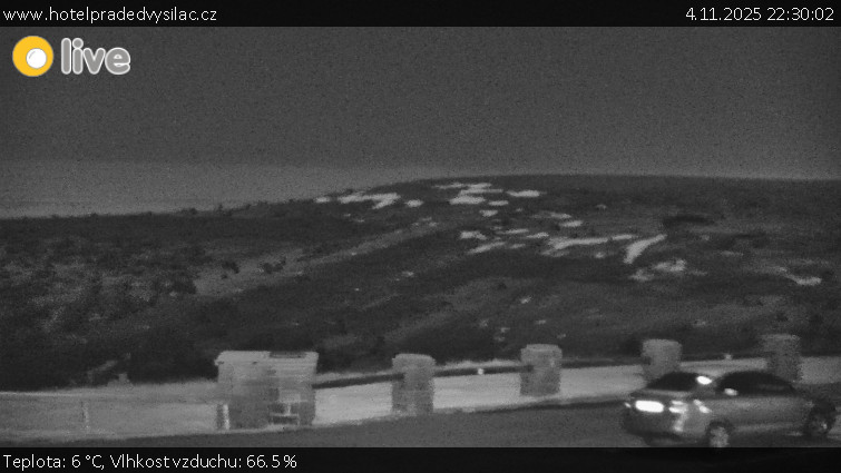 Praděd - Vysílač - Praděd - Vysílač - 4.11.2025 v 22:30