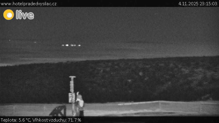 Praděd - Vysílač - Praděd - Vysílač - 4.11.2025 v 23:15