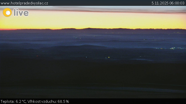 Praděd - Vysílač - Praděd - Vysílač - 5.11.2025 v 06:00
