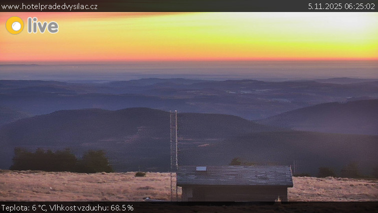 Praděd - Vysílač - Praděd - Vysílač - 5.11.2025 v 06:25