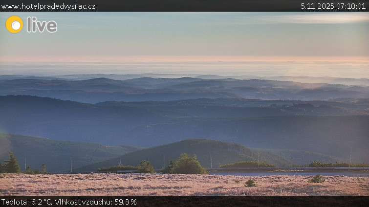 Praděd - Vysílač - Praděd - Vysílač - 5.11.2025 v 07:10