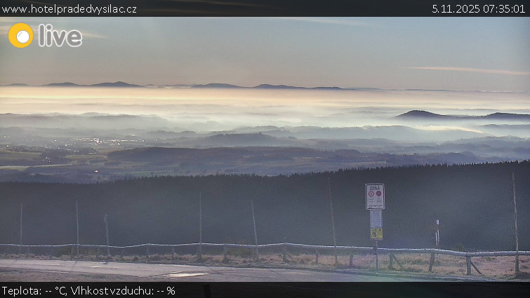 Praděd - Vysílač - Praděd - Vysílač - 5.11.2025 v 07:35