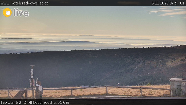 Praděd - Vysílač - Praděd - Vysílač - 5.11.2025 v 07:50