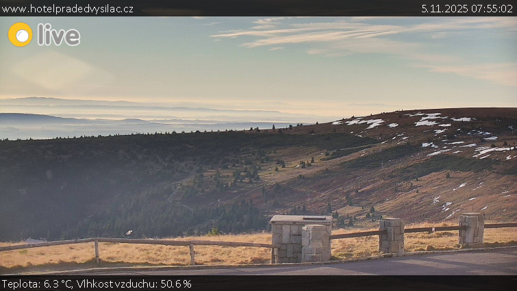 Praděd - Vysílač - Praděd - Vysílač - 5.11.2025 v 07:55