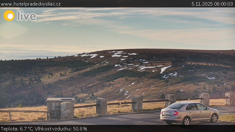 Praděd - Vysílač - Praděd - Vysílač - 5.11.2025 v 08:00