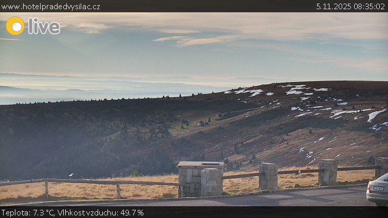 Praděd - Vysílač - Praděd - Vysílač - 5.11.2025 v 08:35