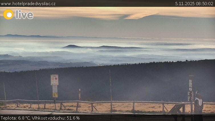 Praděd - Vysílač - Praděd - Vysílač - 5.11.2025 v 08:50