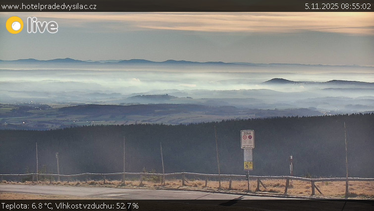 Praděd - Vysílač - Praděd - Vysílač - 5.11.2025 v 08:55