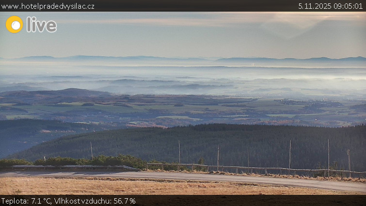 Praděd - Vysílač - Praděd - Vysílač - 5.11.2025 v 09:05