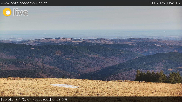 Praděd - Vysílač - Praděd - Vysílač - 5.11.2025 v 09:45