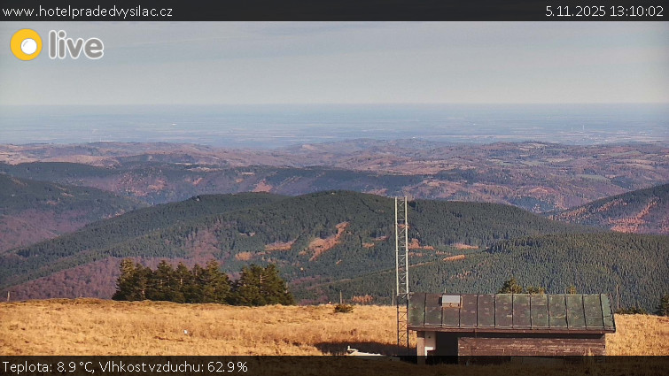 Praděd - Vysílač - Praděd - Vysílač - 5.11.2025 v 13:10