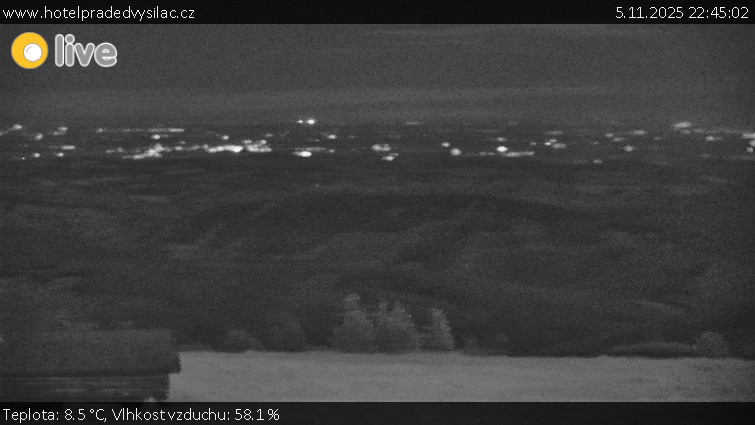 Praděd - Vysílač - Praděd - Vysílač - 5.11.2025 v 22:45