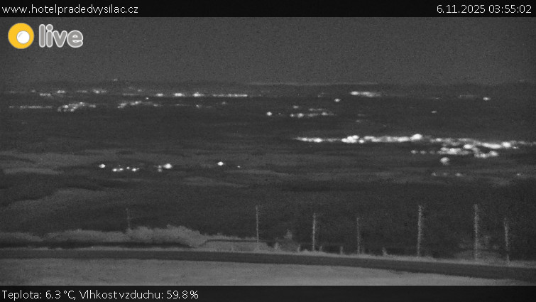 Praděd - Vysílač - Praděd - Vysílač - 6.11.2025 v 03:55