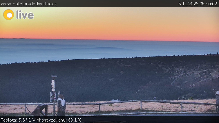 Praděd - Vysílač - Praděd - Vysílač - 6.11.2025 v 06:40
