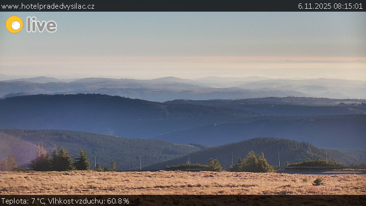 Praděd - Vysílač - Praděd - Vysílač - 6.11.2025 v 08:15