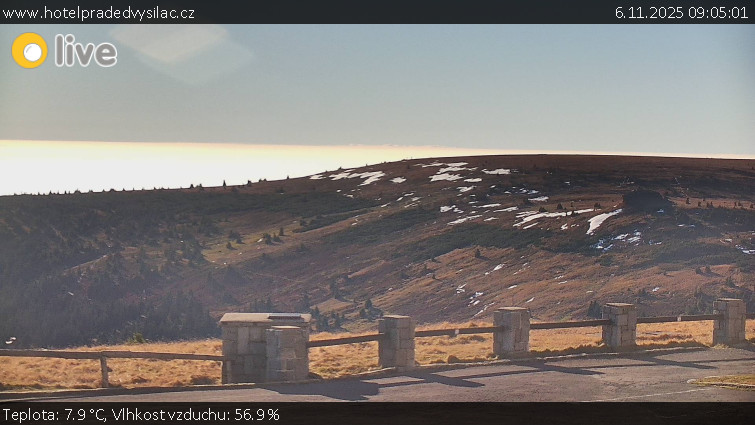 Praděd - Vysílač - Praděd - Vysílač - 6.11.2025 v 09:05