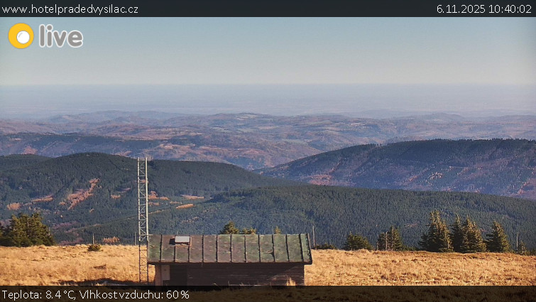 Praděd - Vysílač - Praděd - Vysílač - 6.11.2025 v 10:40