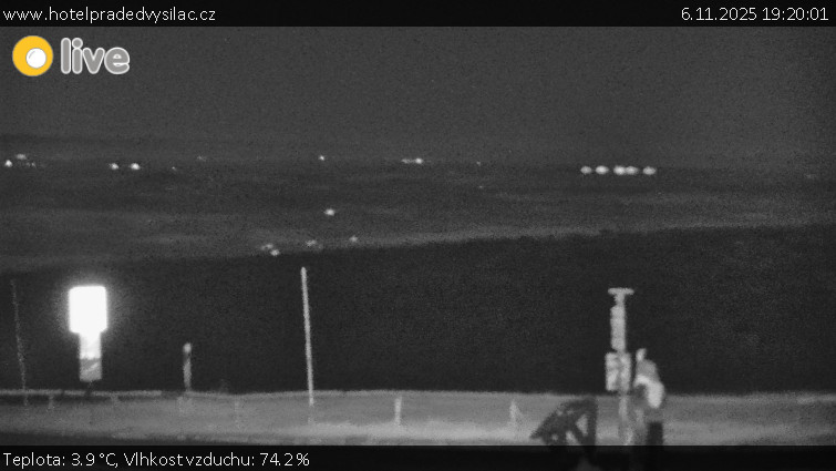 Praděd - Vysílač - Praděd - Vysílač - 6.11.2025 v 19:20