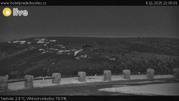 Praděd - Vysílač - Praděd - Vysílač - 6.11.2025 v 22:05