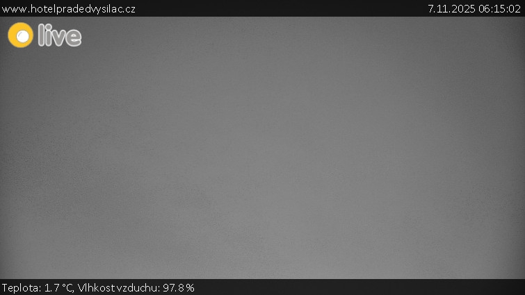 Praděd - Vysílač - Praděd - Vysílač - 7.11.2025 v 06:15