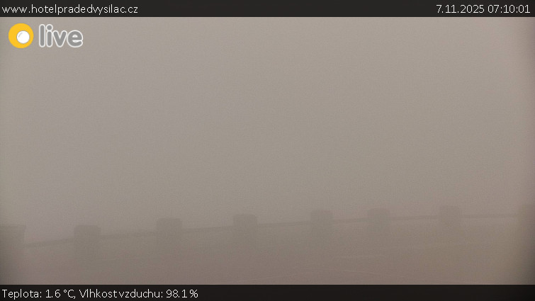 Praděd - Vysílač - Praděd - Vysílač - 7.11.2025 v 07:10