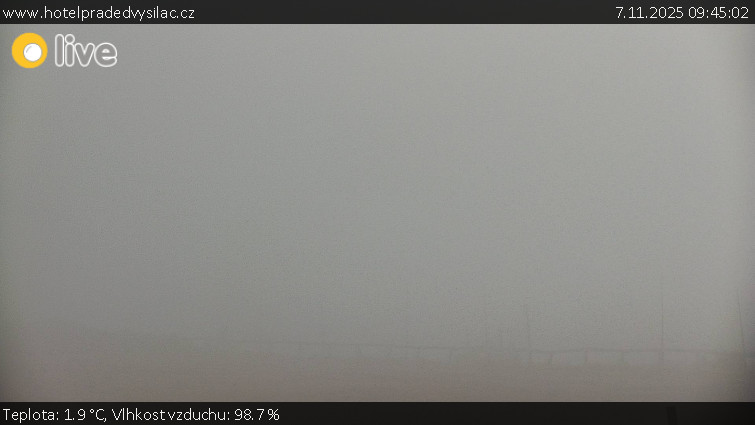 Praděd - Vysílač - Praděd - Vysílač - 7.11.2025 v 09:45