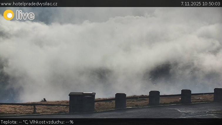 Praděd - Vysílač - Praděd - Vysílač - 7.11.2025 v 10:50