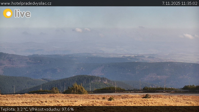 Praděd - Vysílač - Praděd - Vysílač - 7.11.2025 v 11:35