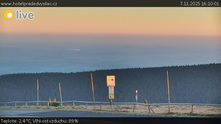 Praděd - Vysílač - Praděd - Vysílač - 7.11.2025 v 16:10