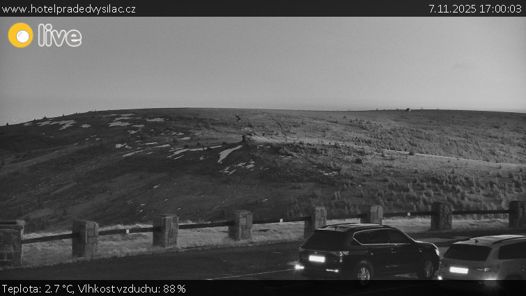 Praděd - Vysílač - Praděd - Vysílač - 7.11.2025 v 17:00