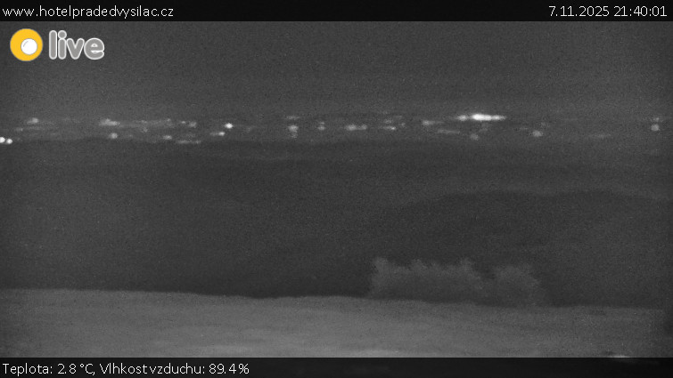 Praděd - Vysílač - Praděd - Vysílač - 7.11.2025 v 21:40