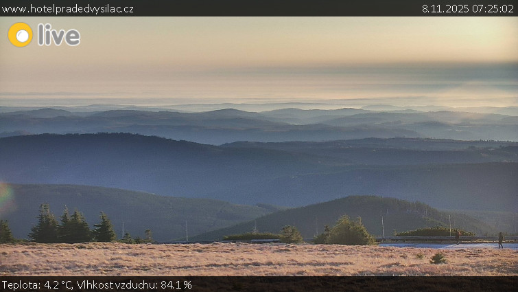 Praděd - Vysílač - Praděd - Vysílač - 8.11.2025 v 07:25