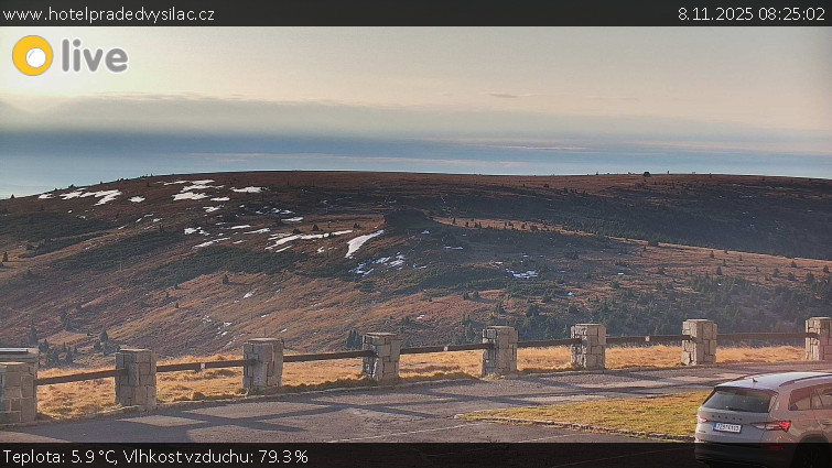 Praděd - Vysílač - Praděd - Vysílač - 8.11.2025 v 08:25