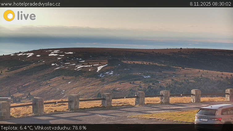 Praděd - Vysílač - Praděd - Vysílač - 8.11.2025 v 08:30