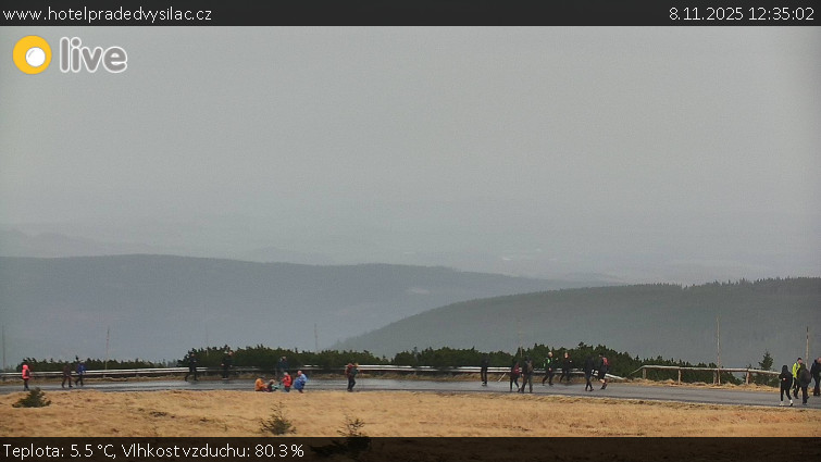 Praděd - Vysílač - Praděd - Vysílač - 8.11.2025 v 12:35