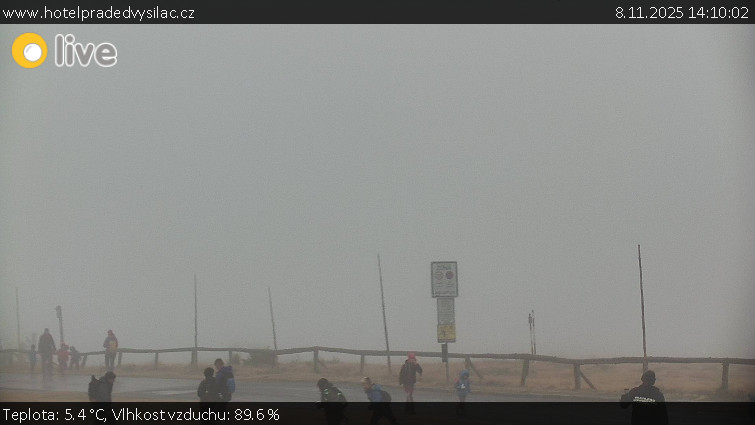 Praděd - Vysílač - Praděd - Vysílač - 8.11.2025 v 14:10