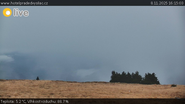 Praděd - Vysílač - Praděd - Vysílač - 8.11.2025 v 16:15