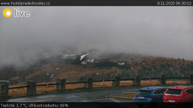 Praděd - Vysílač - Praděd - Vysílač - 9.11.2025 v 06:30