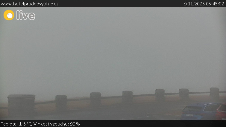 Praděd - Vysílač - Praděd - Vysílač - 9.11.2025 v 06:45